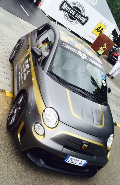 Abarth UK Goodwood Festival of Speed Event Support Social Media Reportage and Photography